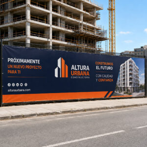Pancartas de Obra Publicitarias