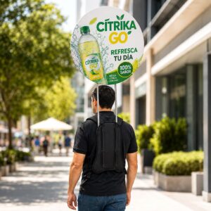 Pop Man Doble Cara Publicitario