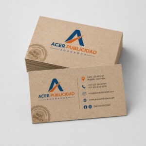 Tarjetas de Presentación Ecológicas