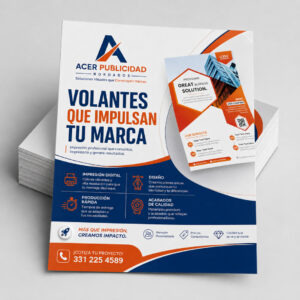 Volantes Publicitarios a 1 Cara